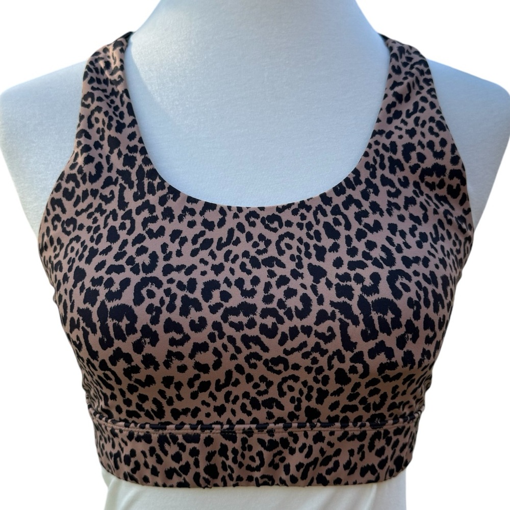 Leopard Print Sports Bra
